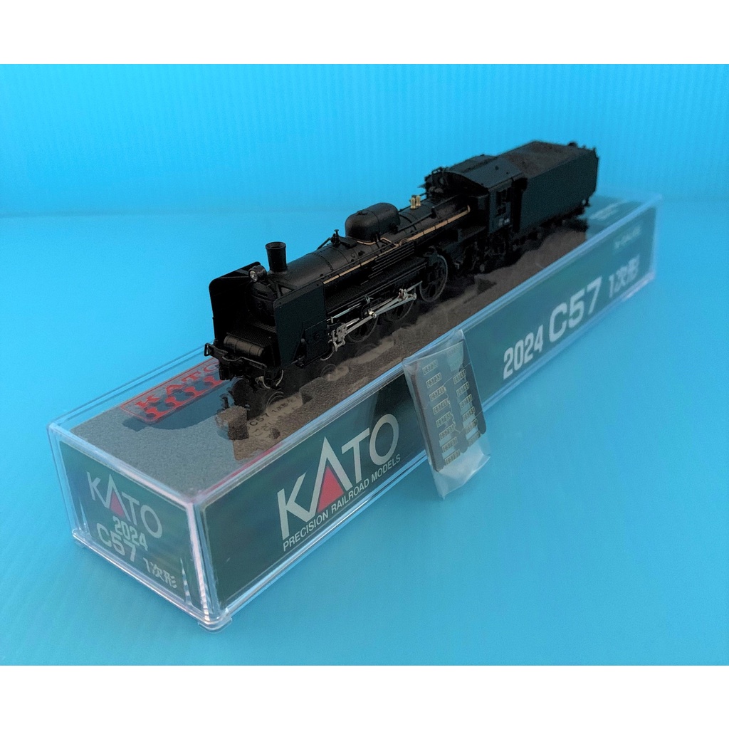 KATO C57 1次形2024 蒸氣機關車鉄道模型小海線北海道山口N規新品未走行 