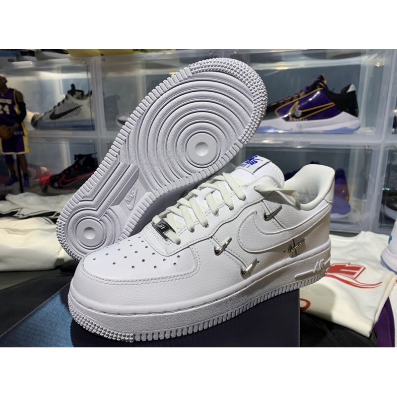 全新台灣公司貨WMNS AIR FORCE 1 '07 LX CT1990-100 AF1 小鐵勾白force