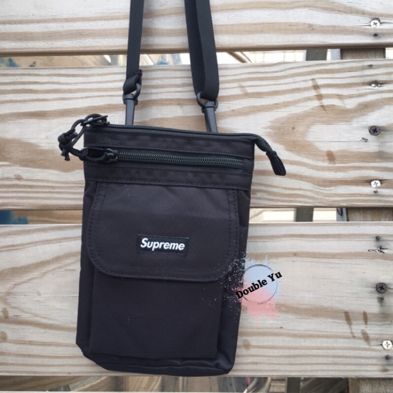 SUPREME FW 19 SHOULDER BAG 47TH 小包黑色側背包日本開季購入現貨在台