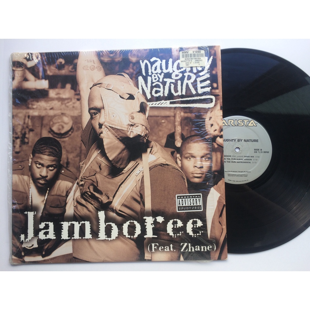 Naughty By Nature Jamboree 黑膠單曲 Lp 蝦皮購物