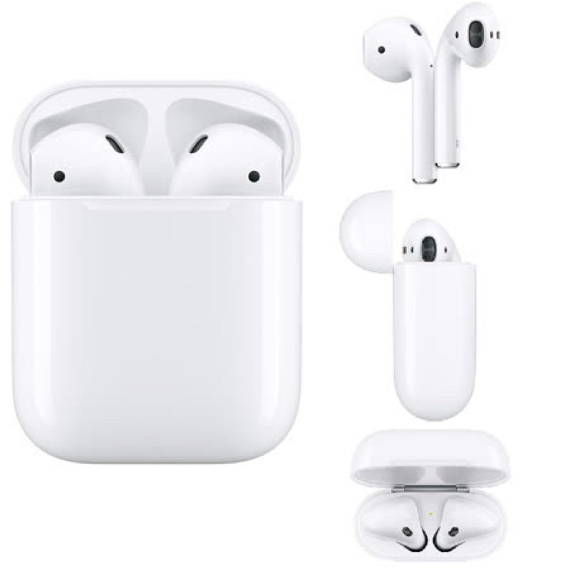 Apple原廠AirPods 耳機-全新未開封-搭配有線充電盒(2019)_MV7N2TA/A