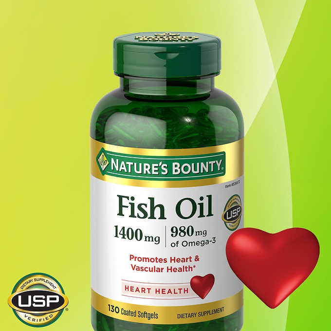 Nature's bounty best sale fish oil costco