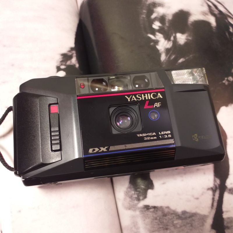 YASHICA L AF DATE 日本製造全自動底片相機135底片隨身機功能正常傻瓜