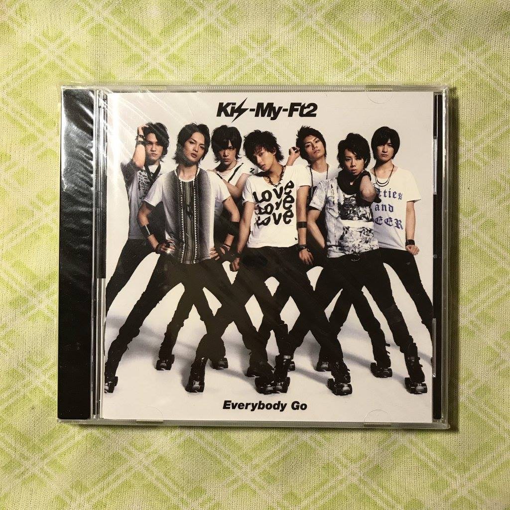 [CD]Kis-My-Ft2 藤谷太輔 玉森裕太 北山宏光 原來是美男 Everybody Go 日文單曲 台壓版