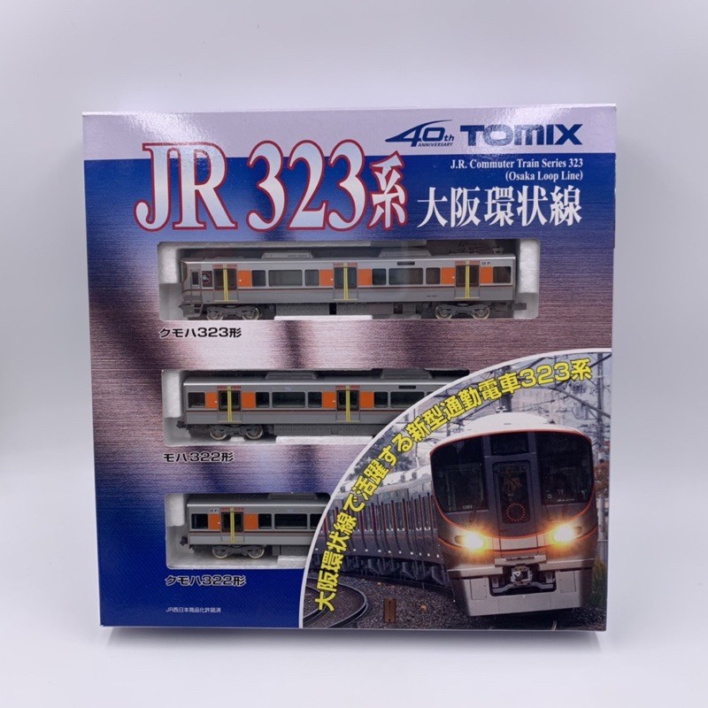 TOMIX N-gauge 98230 JR 323系通勤電車大阪環状線動力&燈光測試正常