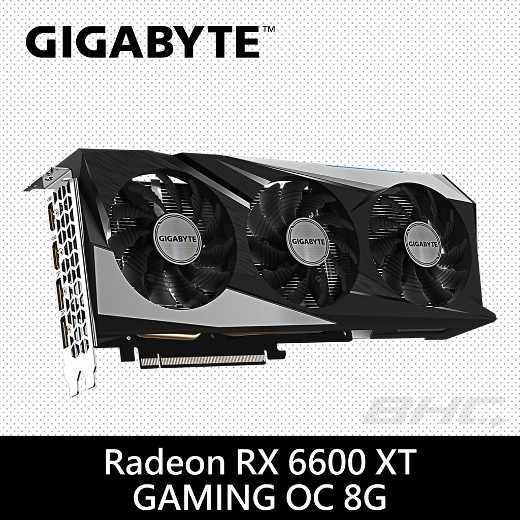 技嘉Radeon RX 6600 XT GAMING OC 8G 顯示卡| 蝦皮購物