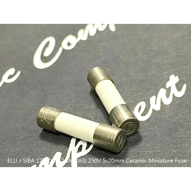 1個 - 德國 ELU/ SIBA 179200 T(慢熔) 2.5A (2A5) 5x20mm 陶瓷 保險絲 | 蝦皮購物