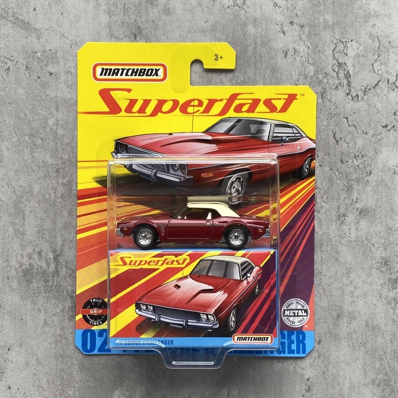 MATCHBOX 火柴盒SUPERFAST '74 DODGE CHALLENGER | 蝦皮購物