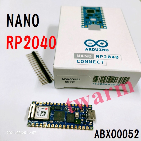 Arduino Nano Rp2040 Connect 開發板abx00052 不焊針義大利原廠 蝦皮購物 6532