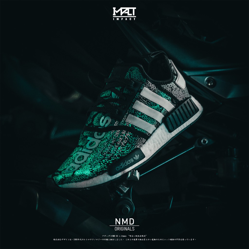 IMPACT Adidas Originals Atmos NMD R1 G SNK EH2204