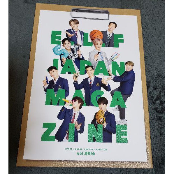 会報誌/super junior E.L.F-JAPAN MAGAZINE SUPER JUNIOR E.L.F-JAPAN