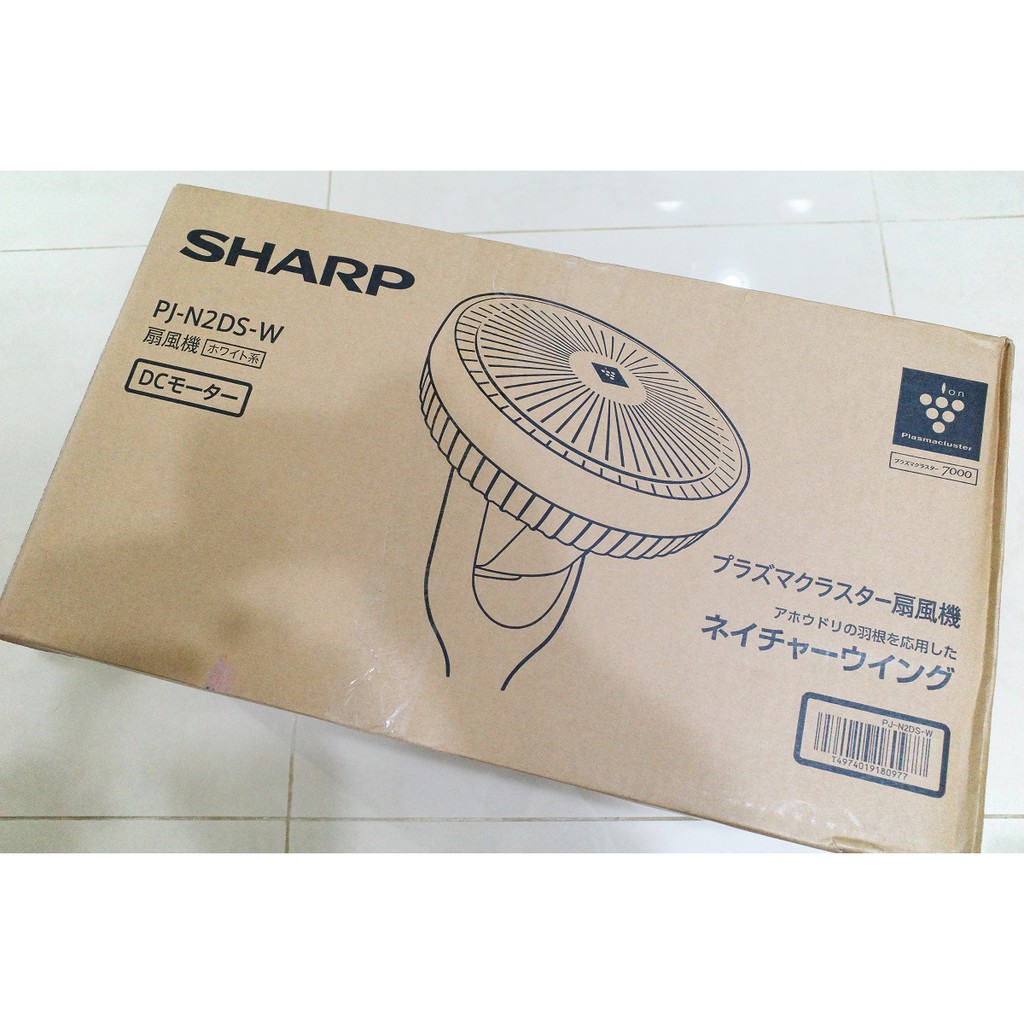 日本夏普SHARP PJ-N2DS 3D擺頭DC 電風扇| 蝦皮購物