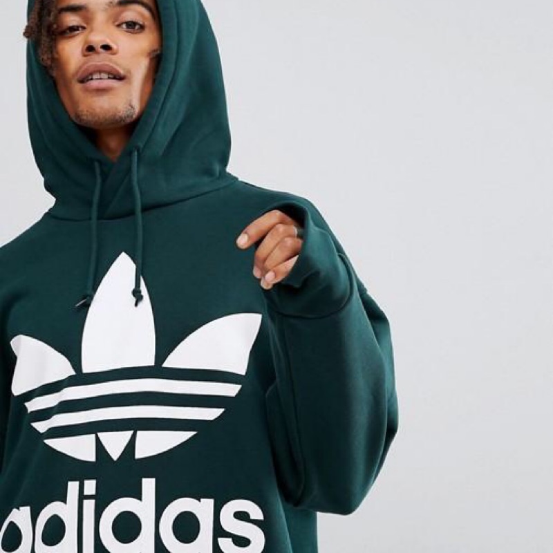 Adidas original logo on sale hoodie