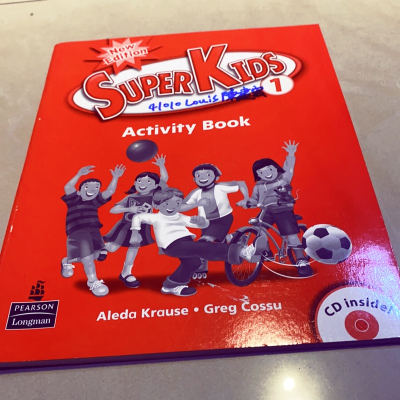 Super kids 1 activity book 附CD | 蝦皮購物