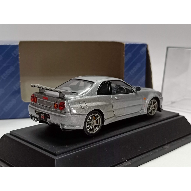 激レア品 エブロ SKYLINE GT-R R34 V-SPECⅡ 1/24 激レア品 エブロ SKYLINE GT-R R34 V-SPECⅡ 1/24 EBBRO 1:43(1/