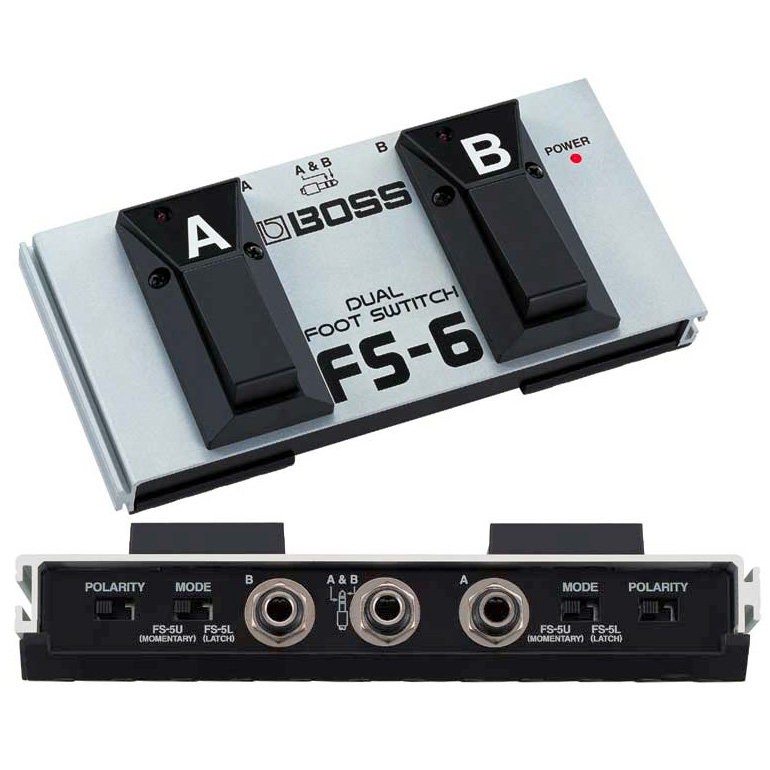 亞洲樂器Roland BOSS FS-6 雙功能切換開關效果器踏板(結合FS-5U FS-5L