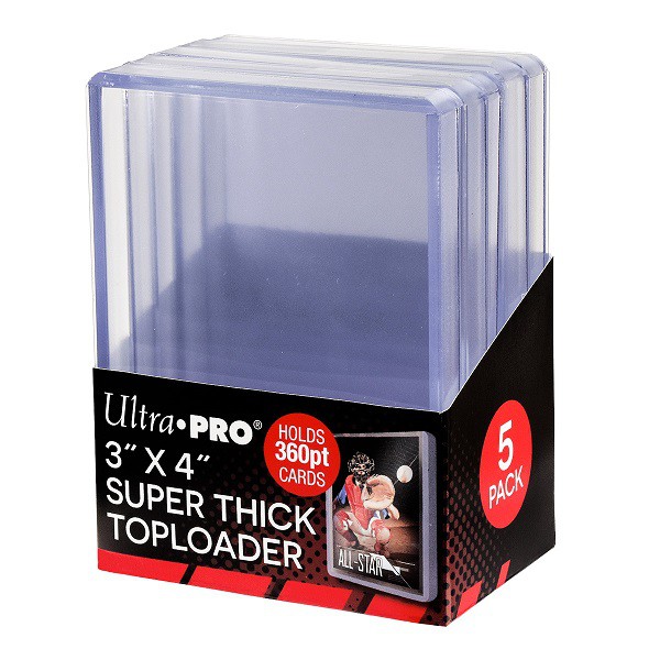 【雙子星】ultrapro 塑膠卡夾 卡片卡夾 360pt 厚卡卡卡夾 UP 85239 1包5個 NBA 球員卡 | 蝦皮購物
