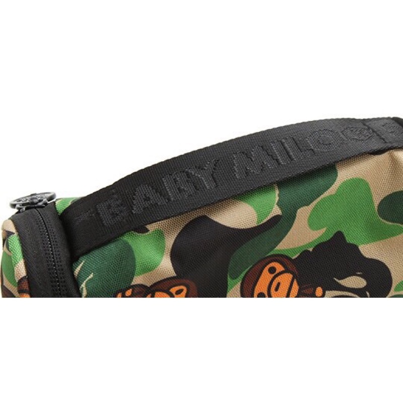 日雜附錄BAPE KIDS APE潮牌立體迷彩中性有掛鉤旅行盥洗包洗漱包