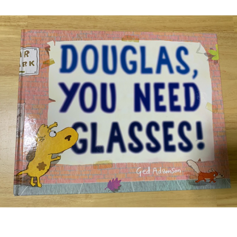 Need　Glasses!(精裝本)　You　二手極新繪本Douglas,　蝦皮購物