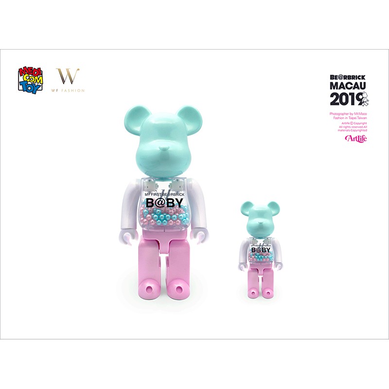 ArtLife @ MEDICOM Be@rbrick 100% 400% WF Fasion 千秋澳門銀河展覽