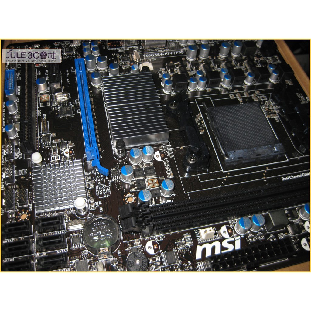 JULE 3C MSI 760GMA P34 FX AMD 760G DDR3 AM3
