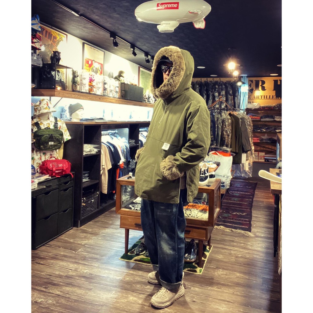 20AW WTAPS NARWHAL/JACKET/NYCO.SATINバンズ