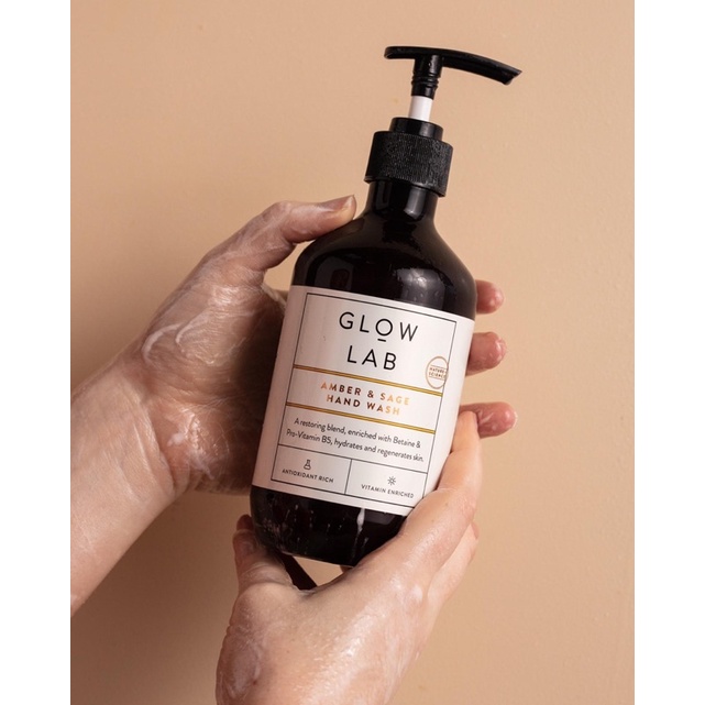 🇦🇺🦘現貨🔥紐西蘭GLOW LAB HAND WASH洗手乳 300ml / 補充瓶900ml 蝦皮購物