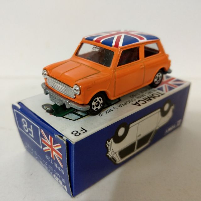 TOMY TOMICA 早期藍盒F8-2-33 BLMC MINI COOPER 日本製中古品| 蝦皮購物