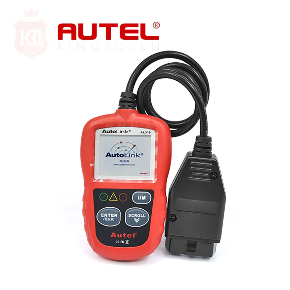 Autel AutoLink AL319 自動診斷 DIY 代碼閱讀器 OBD2 代碼掃描工具作為 Autel Auto 蝦皮購物