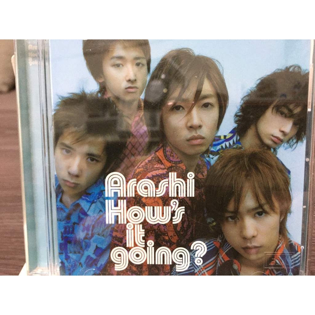 嵐 ARASHI How's it going 通常盤 台壓 專輯 普通版