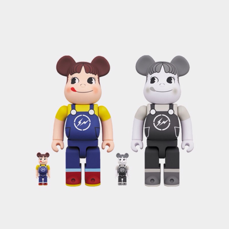 全新現貨」PEKO Fragment x MILKY THE CONVENI x BE@RBRICK 不二家藤原