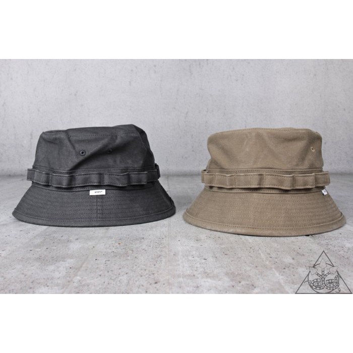 HYDRA】Wtaps Jungle / Hat. Cotton. Satin 單寧水洗漁夫帽【WTS118