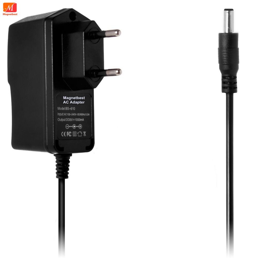 6v 1A 1000mA AC 100V-240V 轉換器電源適配器充電器轉 DC 6V1A 6W 電源 DC 5.5m | 蝦皮購物