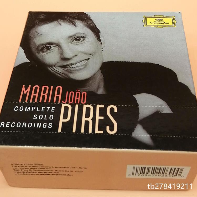 皮爾斯鋼琴獨奏作品全集Maria Joao Pires Solo Recordings 20CD | 蝦皮購物