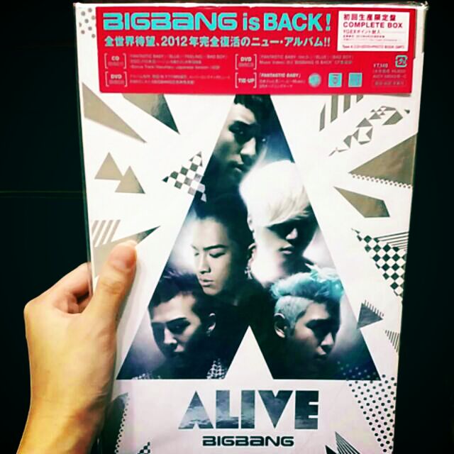 絕版稀有2012 BIGBANG ALIVE 日本全新初回生產限定盤含特典| 蝦皮購物