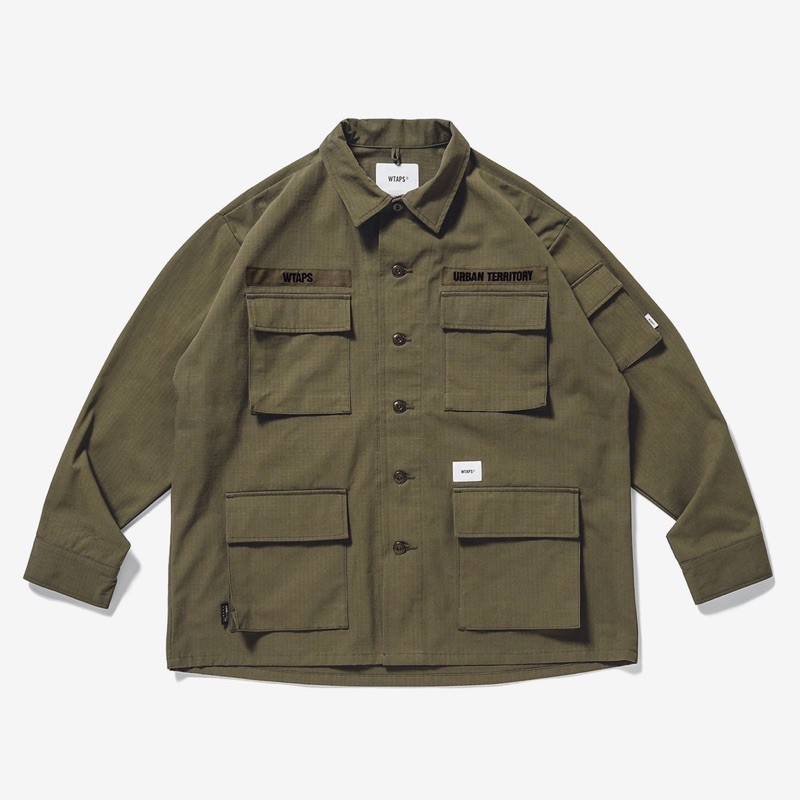 WTAPS 22AW JUNGLE / LS / CTPL. TWILL S - ミリタリージャケット