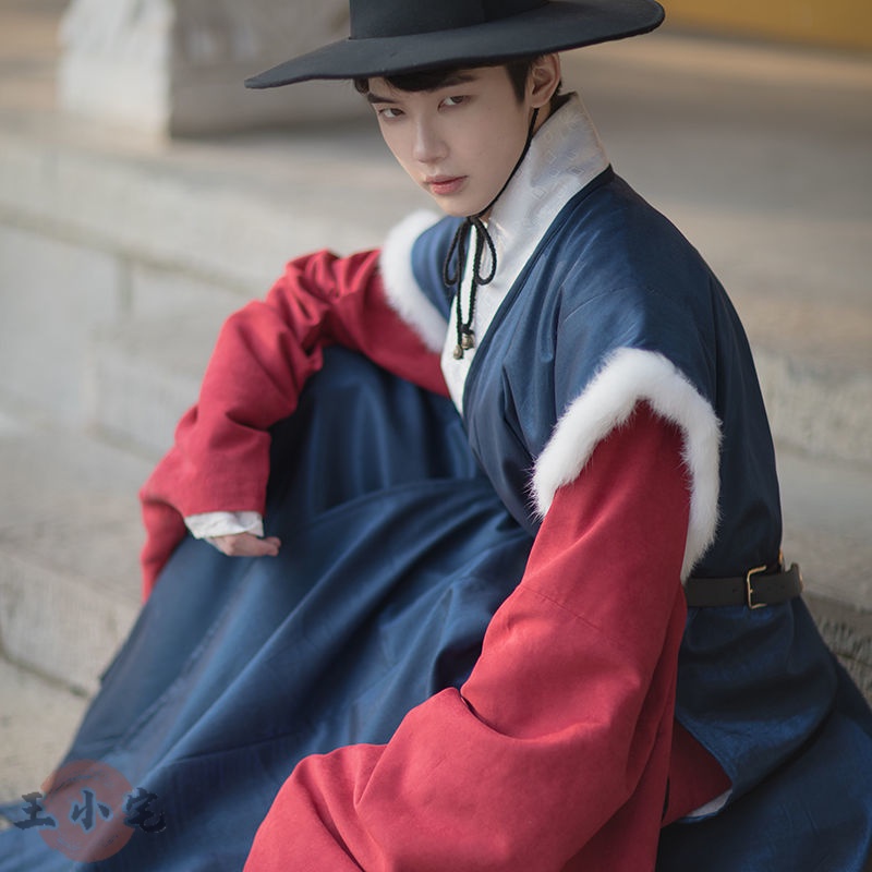 【優質改良漢服】氣質古裝男 仙氣漢服 明制漢服大袖衫白菜價全套學生古裝男仙氣古風道袍中國風超仙冬季 超夯ZP | 蝦皮購物
