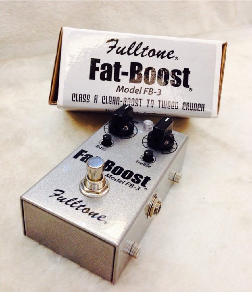 立昇樂器】Fulltone Fat-Boost (FB-3) 美國經典手工單顆增壓破音效果器