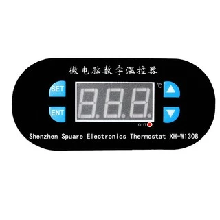 (XH-W1308) 數位顯示溫度控制器 溫控器 溫控開關 制冷加熱控制 -55~120度 附面板 LED