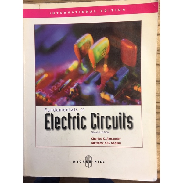 Fundamentals Of Electric Circuits(Alexander & Sadiku) | 蝦皮購物