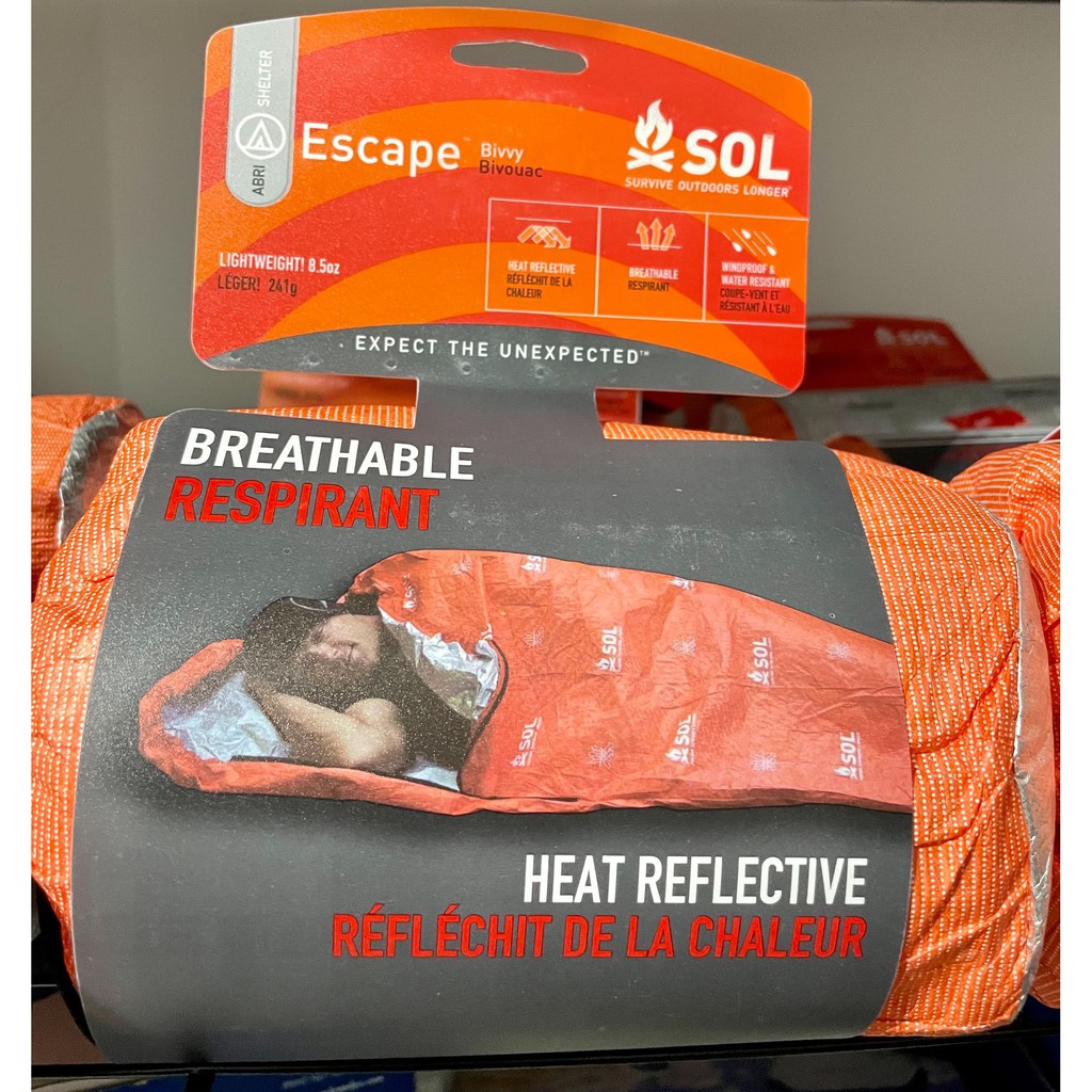 Adventure Medical Kits SOL Escape / Lite Bivy, 防潑水透氣露宿袋 蝦皮購物