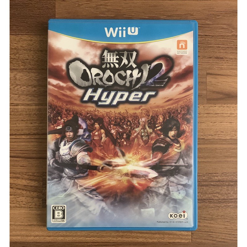 WiiU Wii U 蛇魔無雙2 Orochi Hyper 無雙蛇魔正版遊戲片原版光碟純日版