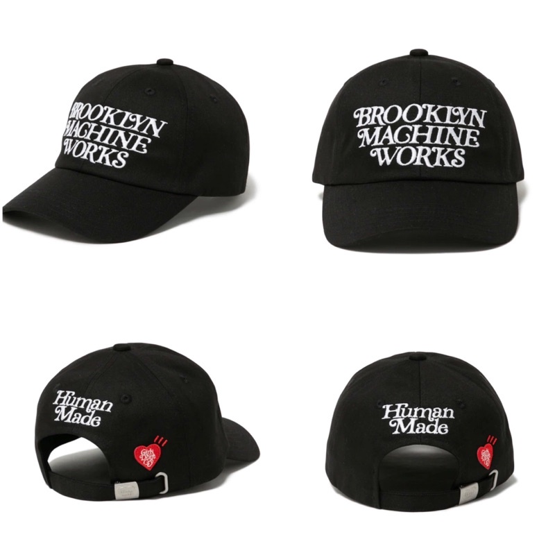 HUMAN MADE × BMW × GDC 6PANEL CAP Black-