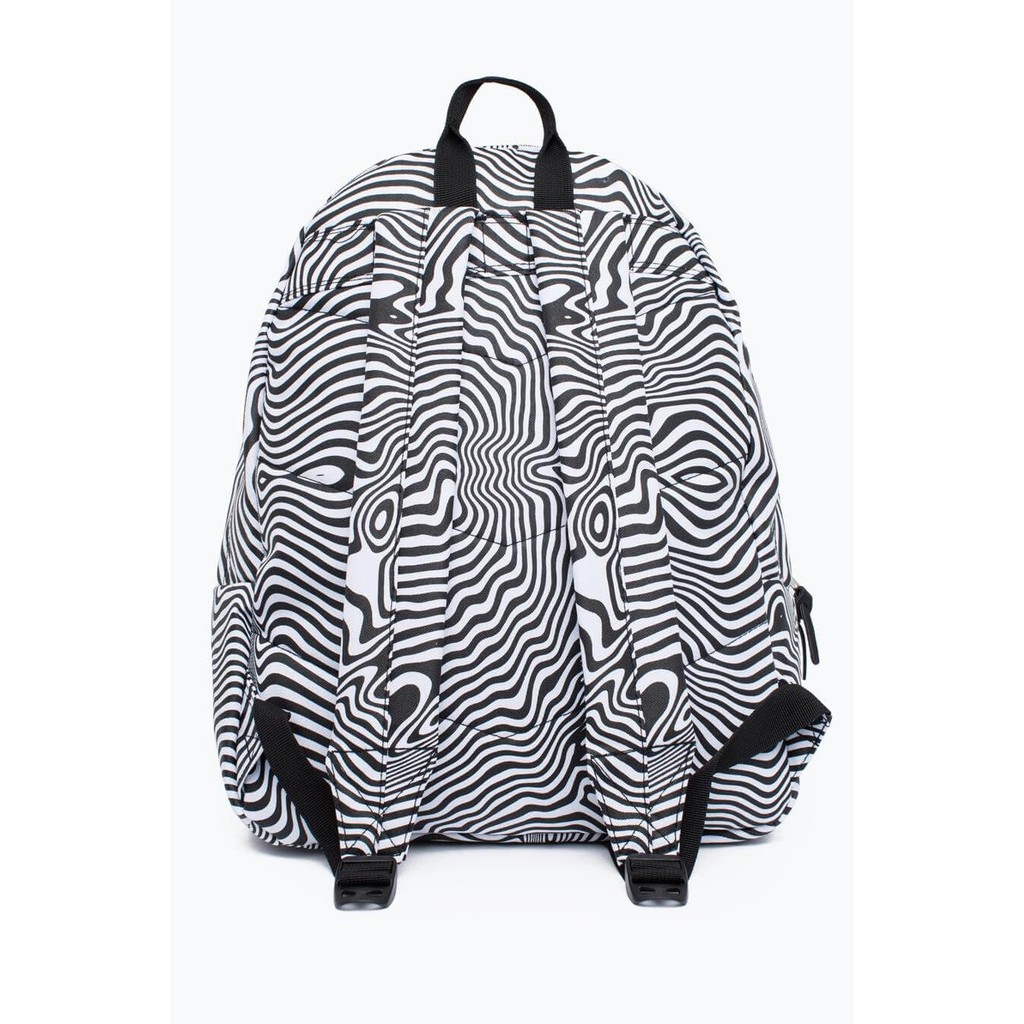 🚀UrTYPE🚀 HYPE BLACK ZEBRA WARP BACKPACK 黑白 斑馬 後背包 背包 書包 條紋 | 蝦皮購物