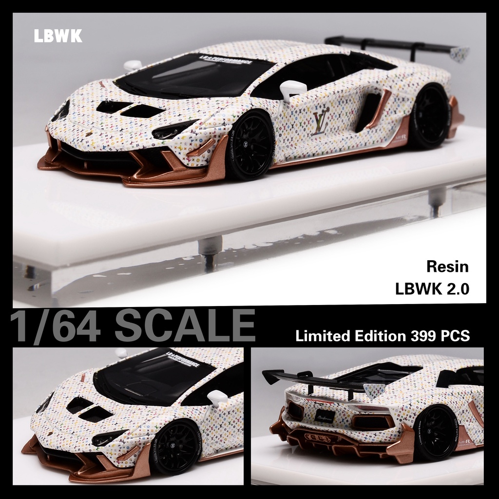 【模例】LBWK 1/64 Lamborghini Aventador LBWK 2.0 L牌精品塗裝 TP代工 | 蝦皮購物