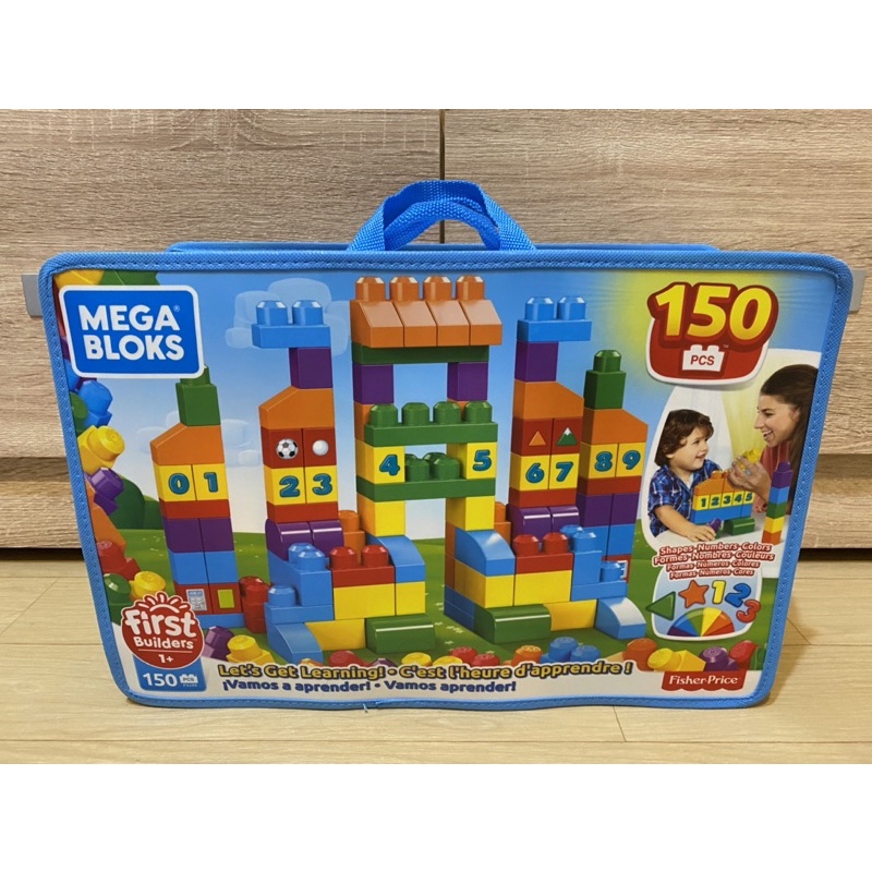 MEGA BLOKS LOGO 美高 樂高 費雪 大顆粒積木 150片 | 蝦皮購物