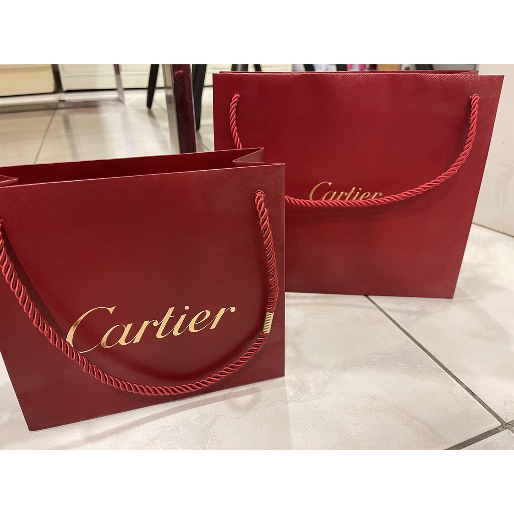 Cartier 卡地亞 精品紙袋