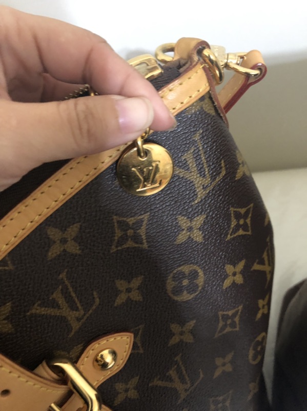 Authentic Louis Vuitton Palermo GM Monogram M40146 External Damage