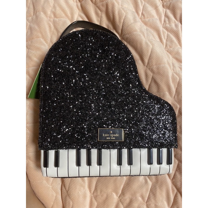 Kate spade 全新限量經典牛皮piano bag 鋼琴包(原價13800） | 蝦皮購物