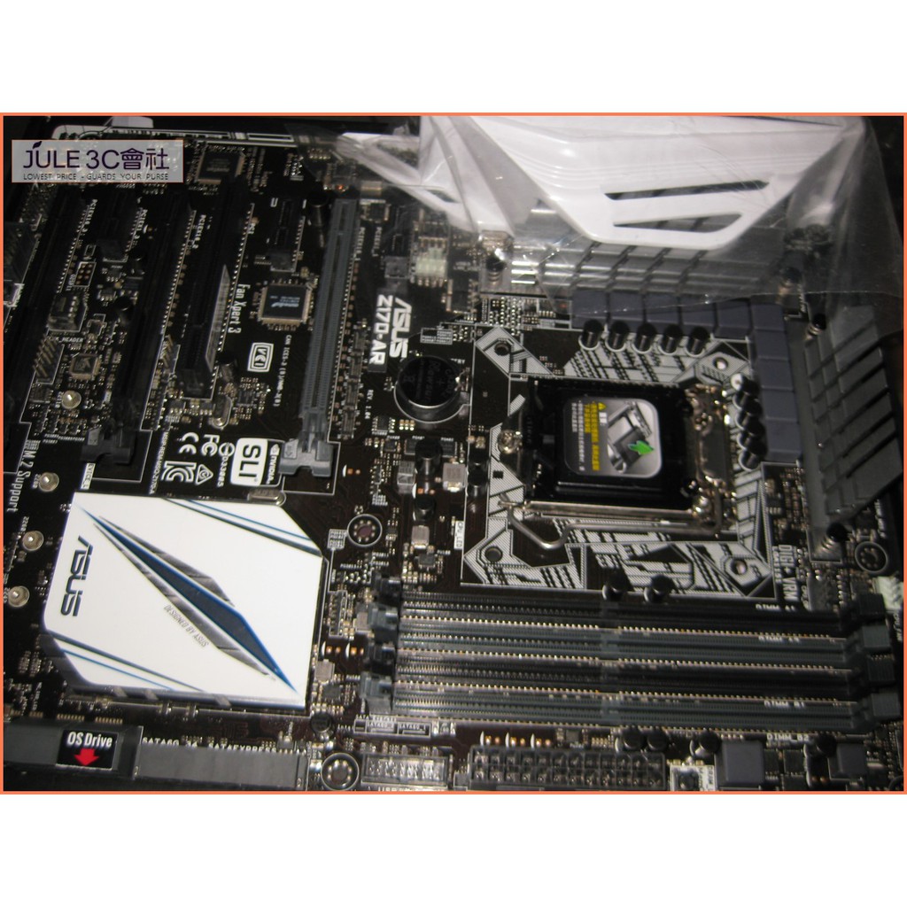 JULE 3C會社-華碩ASUS Z170-AR DDR4/六七代/5倍防護/USB3.1/M2/1151 主機板 | 蝦皮購物